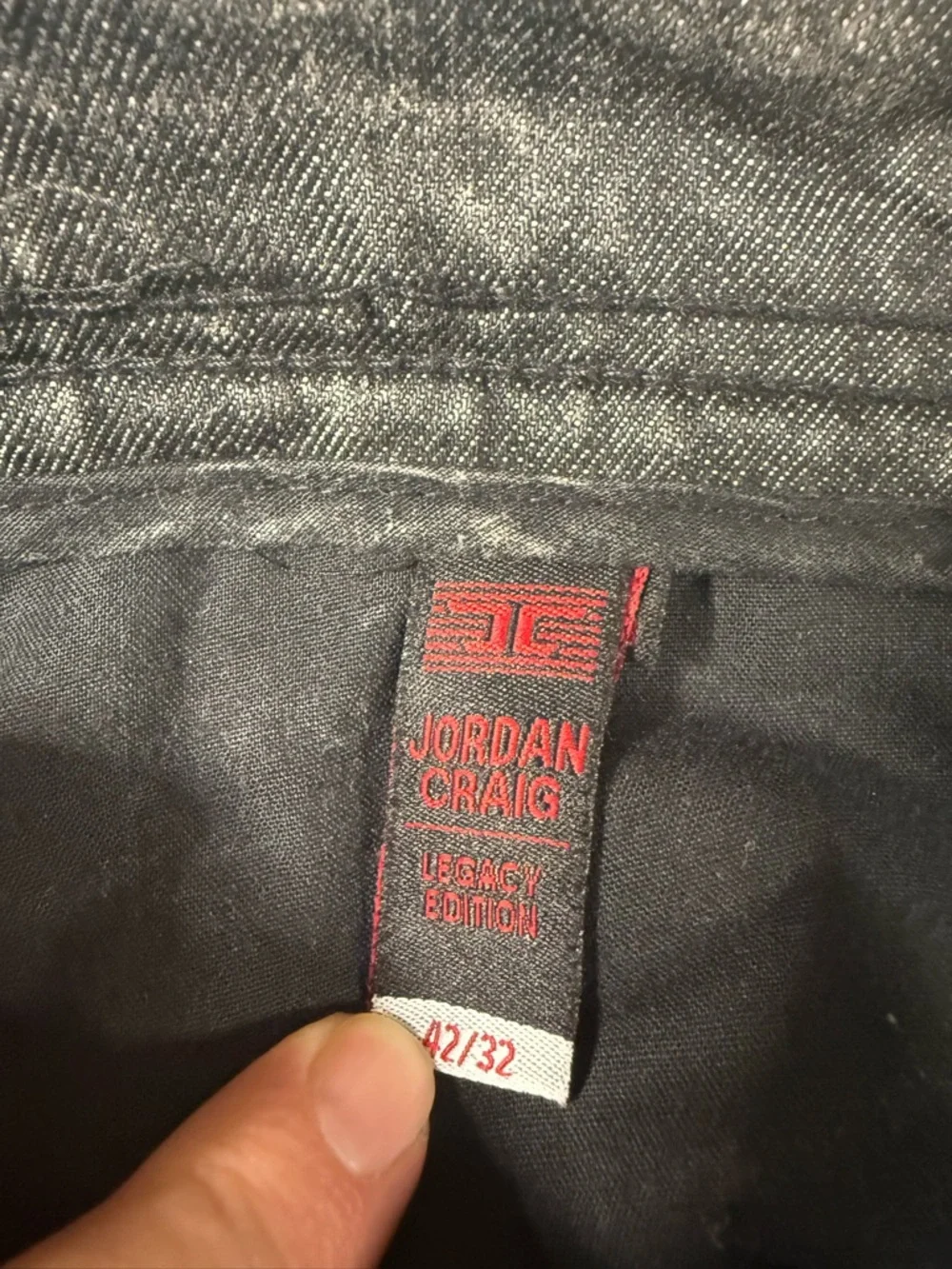 Jordan Craig Collins Jeans 42x32 Distressed Paint Splatter‎ Y2K Grunge